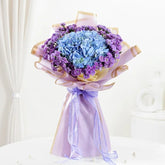 Enchanting Purple Bliss Floral Bouquet