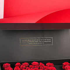 Promise Your Love Rose Box