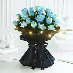 Celestial Blue Rose Fantasy